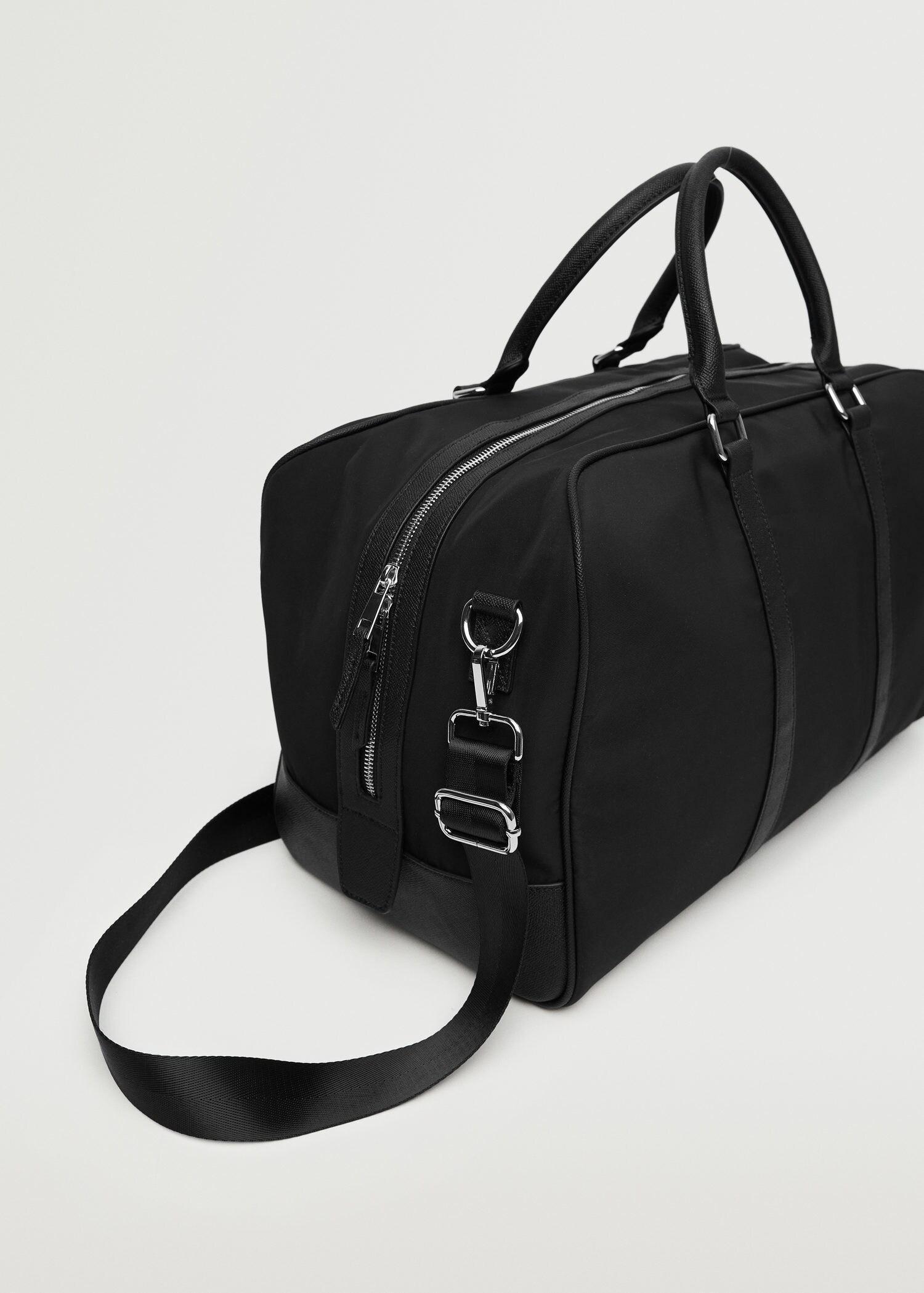 Black Nylon Bowling Bag, , large image number 1
