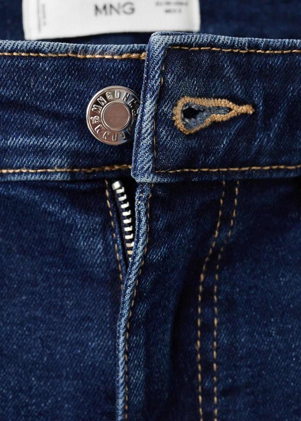 Blue Sienna Flared Cropped Jeans, 0201_TO, large image number 1