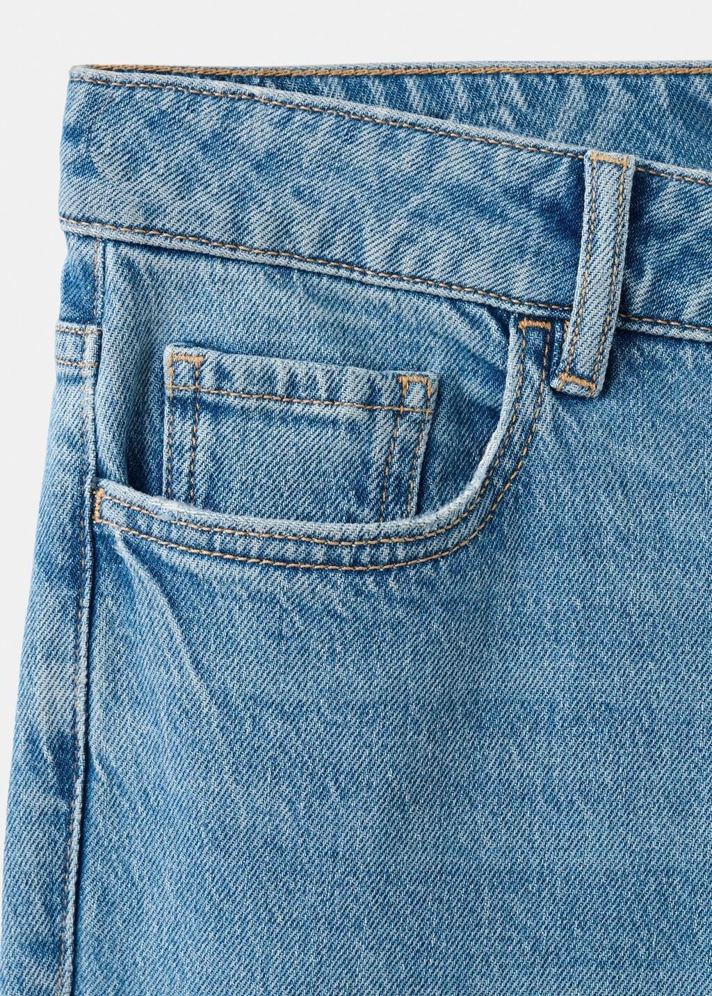 Blue Fiona Flared Mid-Rise Jeans, Open Blue, large image number 8