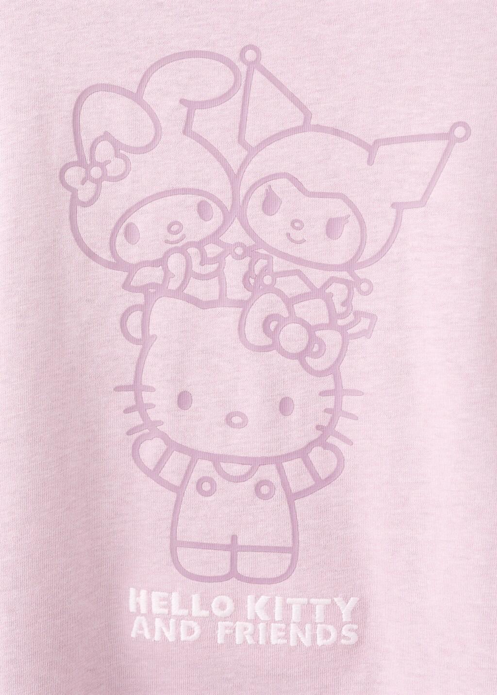 Pink Hello Kitty T-Shirt, Kids Girls, Pink, medium
