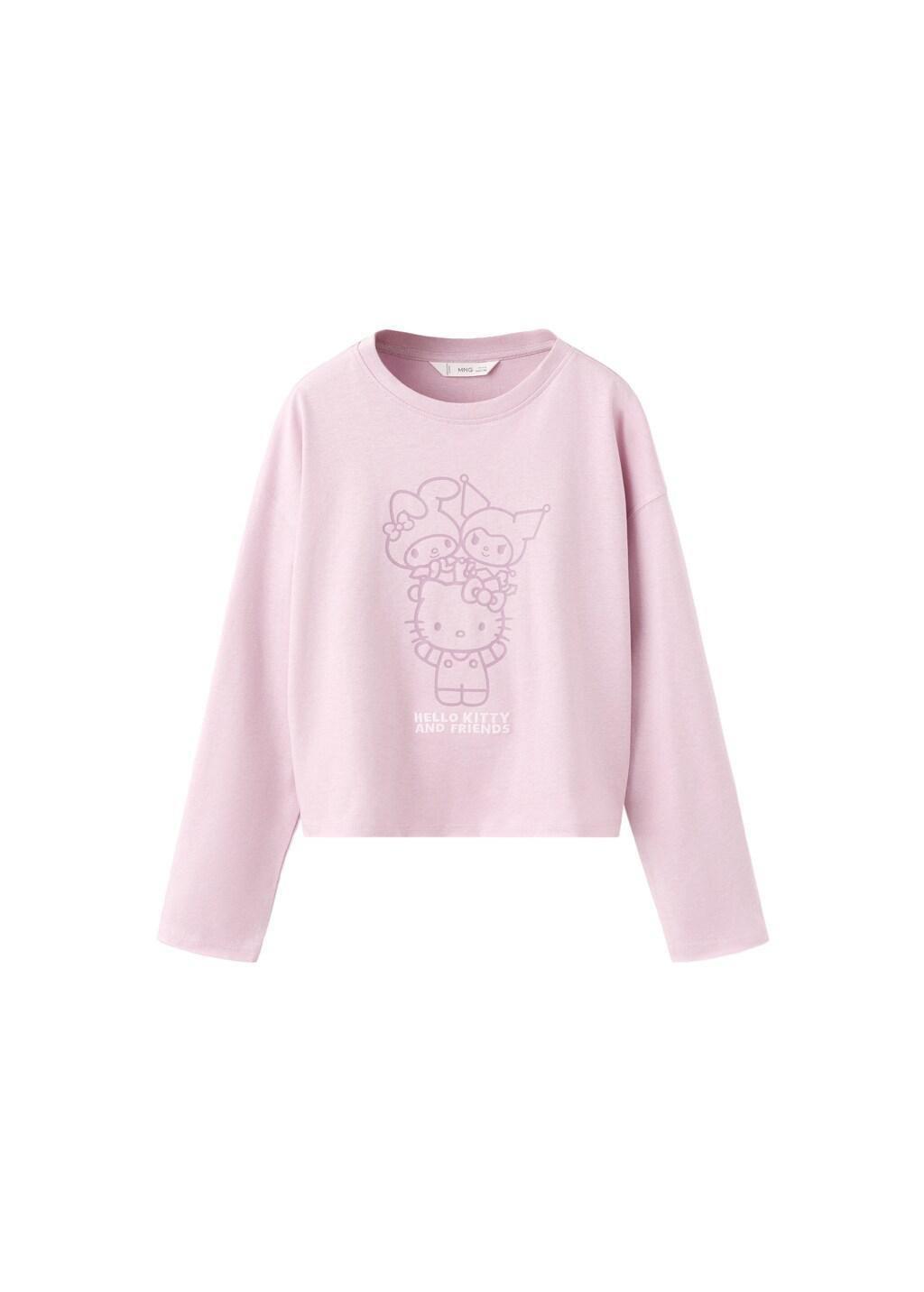 Pink Hello Kitty T-Shirt, Kids Girls, Pink, large image number 5