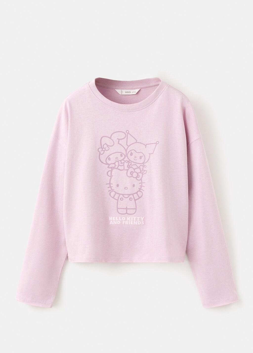 Pink Hello Kitty T-Shirt, Kids Girls, Pink, large image number 6