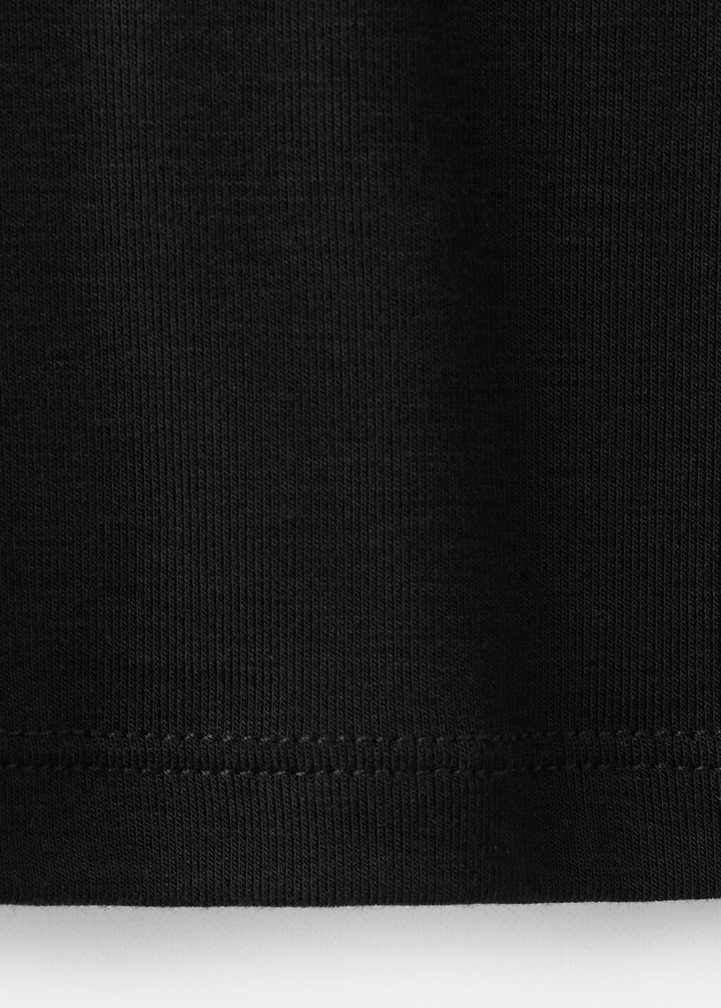 Black Round-Neck Long-Sleeve T-Shirt, 0201_99, large image number 4