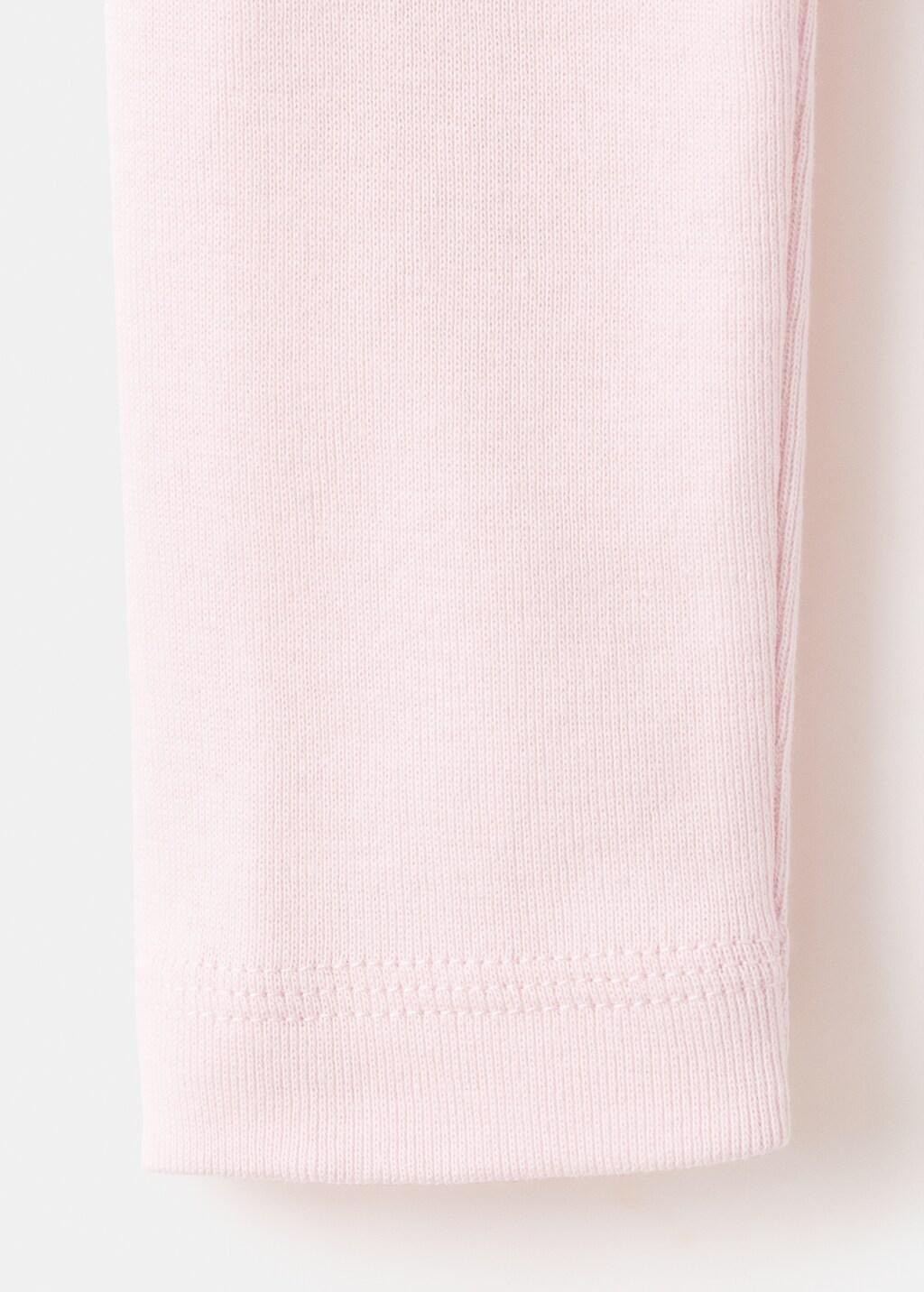 Pink Lt Pastel Long Sleeve Cotton T-Shirt, Light-Pastel Pink, large image number 5