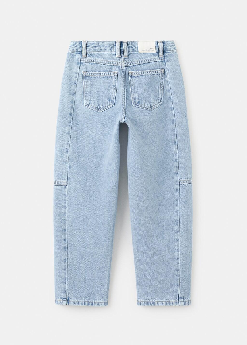 Blue Balloon Jeans, Kids Girl, Open Blue, medium