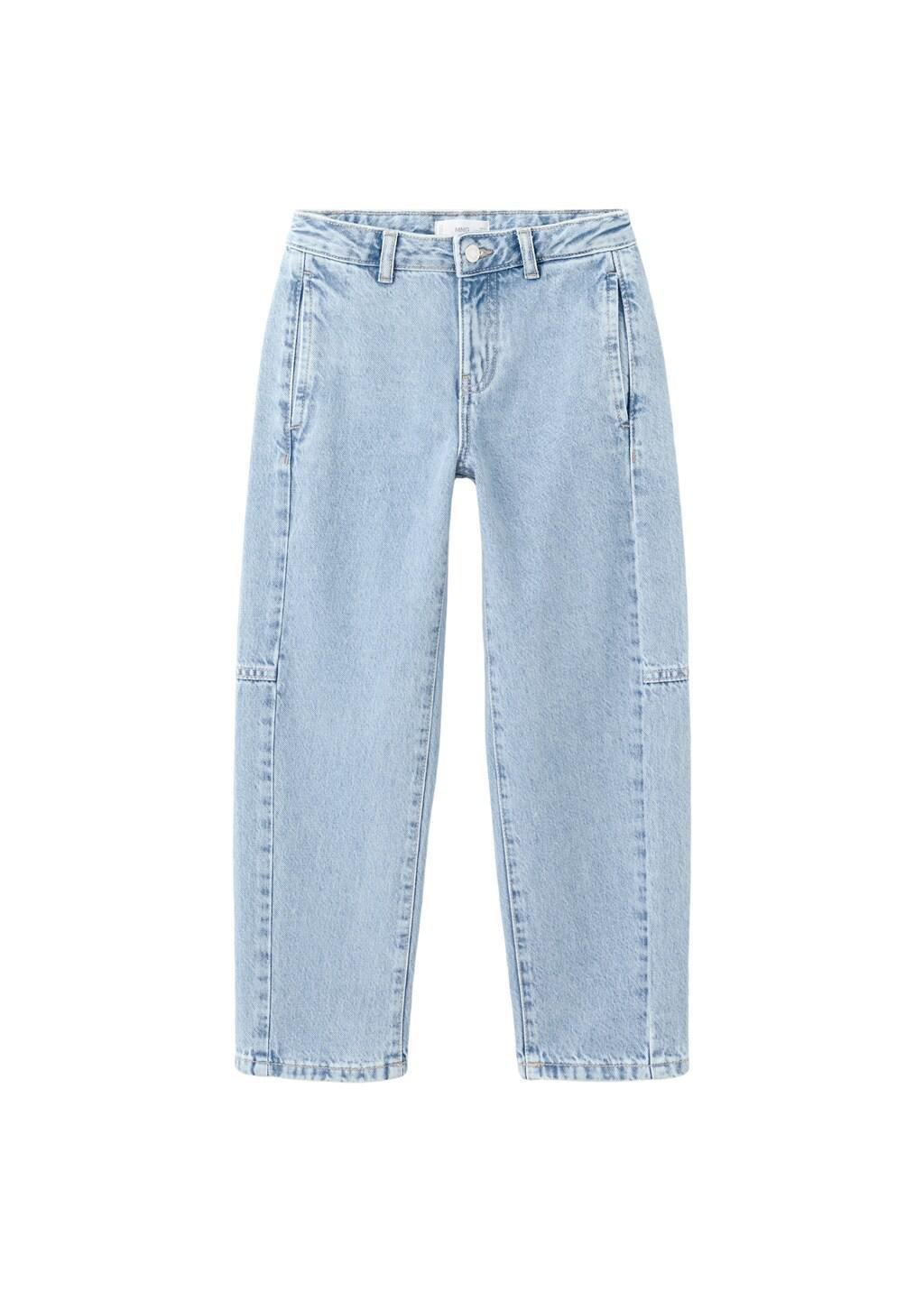 Blue Balloon Jeans, Kids Girl, Open Blue, large image number 3