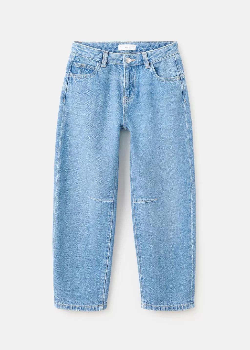 Blue Balloon Jeans, Kids Girl, Open Blue, large image number 5