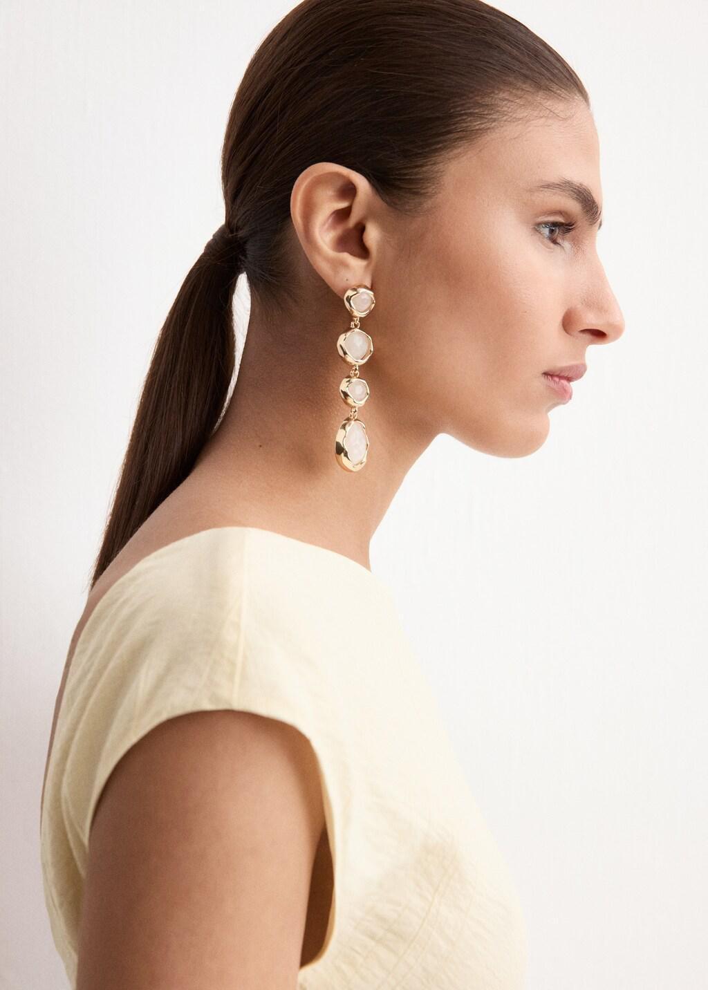 Beige Back Dress, 0201_05, large image number 4