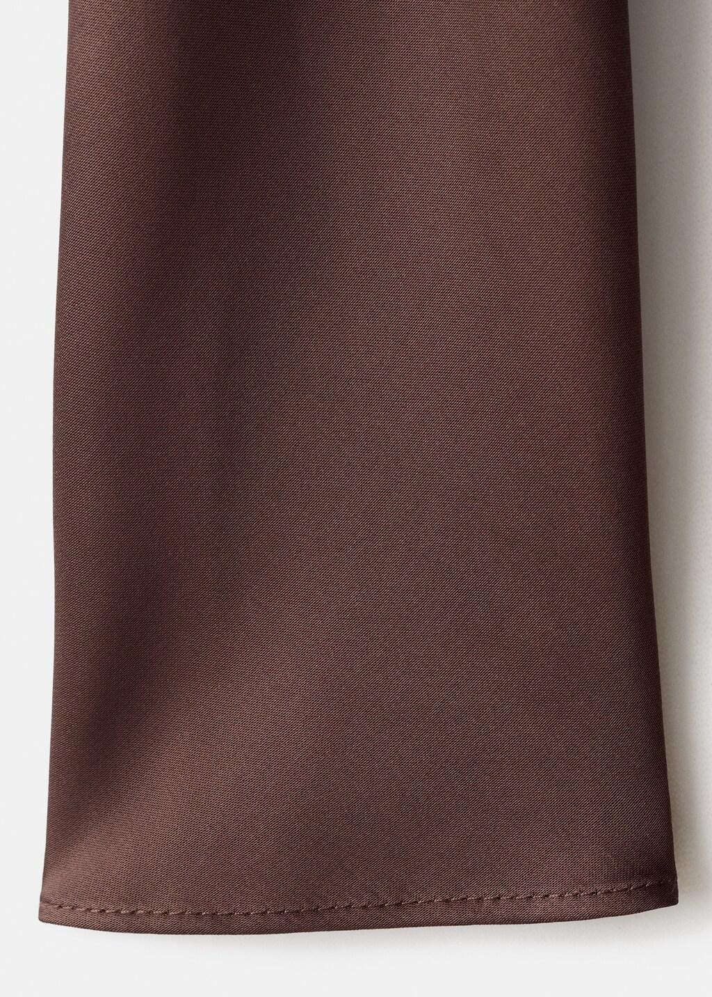 Brown Long Flared Dress, 0201_30, large image number 5