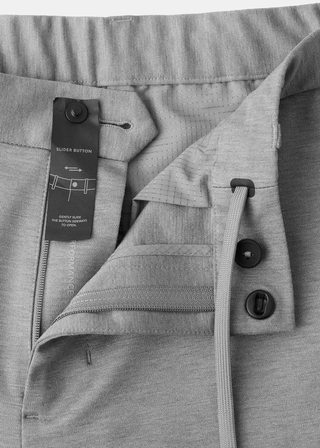 Grey Comfort Stretch Chino Trousers, Grey, large image number 4