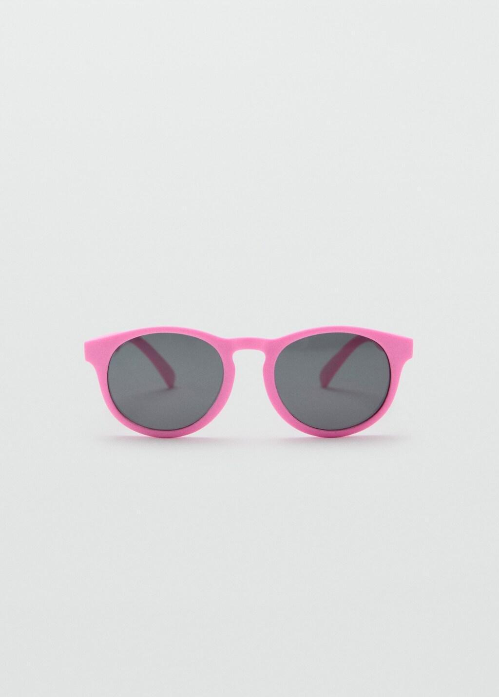 Pink Rounded Frame Sunglasses, Kids Girls, No Colour, large image number 3