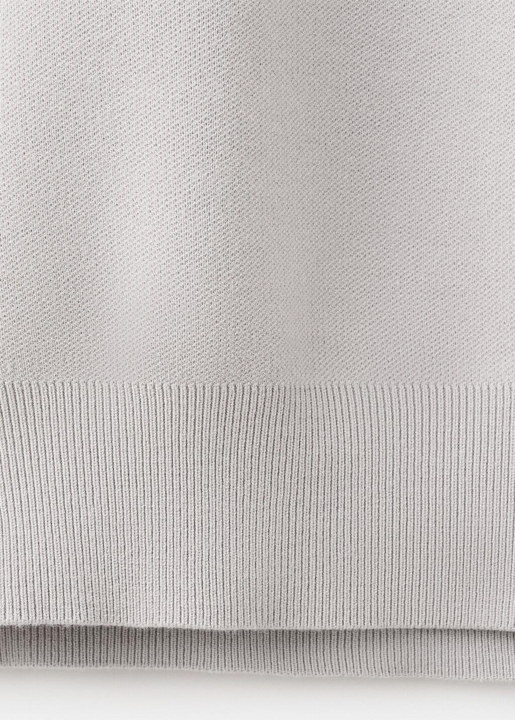 White Comfort Stretch Zip Jersey, 0201_03, large image number 5