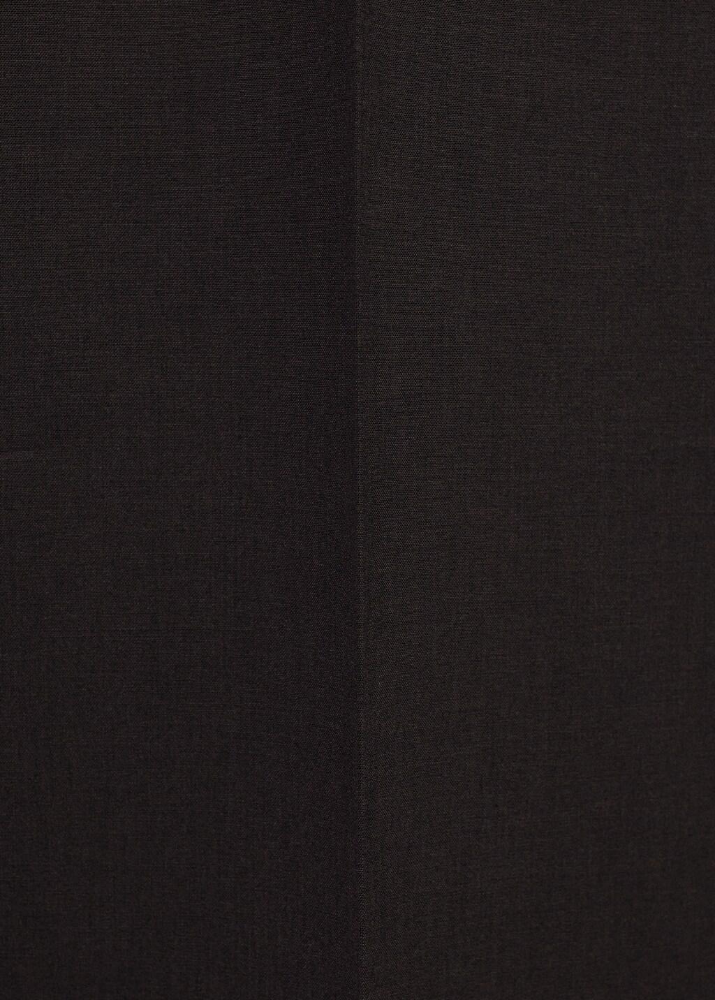 Burgundy Mid-Rise Wool Suit Trousers, Dark Purple, large image number 5