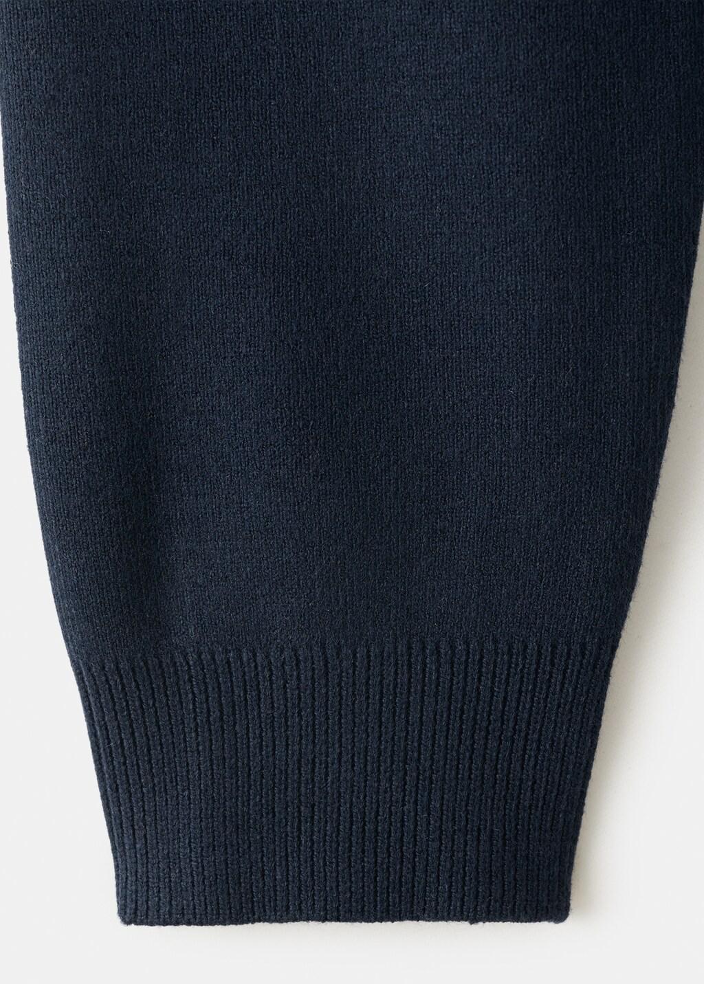 Navy Combined Shirt Sweater, Navy, large image number 5