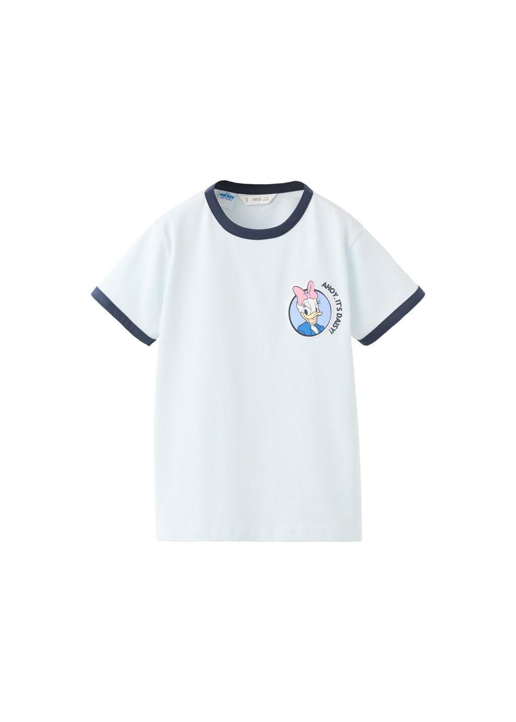 LT-PASTEL BLUE Daisy Donald print T-shirt, Kids Girl, Light-Pastel Blue, large image number 3