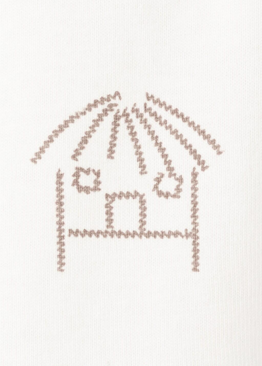 White T-Shirt With Print Details, Baby Boys, Natural White, large image number 3