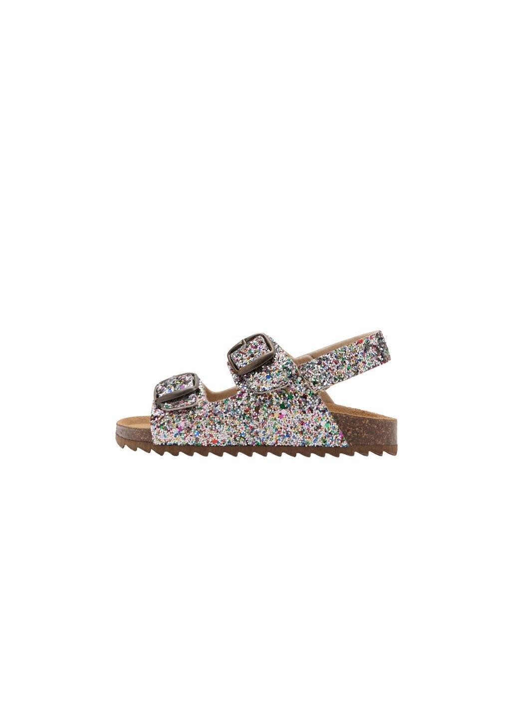 Purple Lt Pastel Glitter Buckle Sandals, Baby Girl, 0201_68, large image number 3