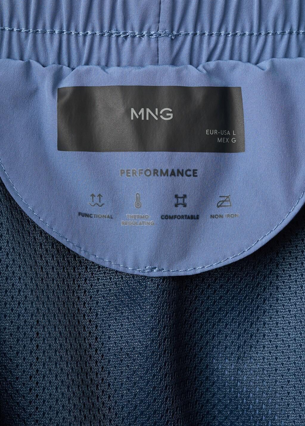 Blue Swimsuit With Zip Pockets, 0201_51, large image number 5