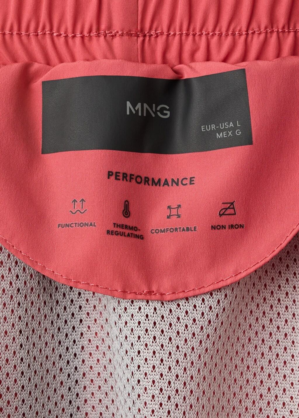 Red Swimsuit With Zip Pockets, 0201_70, large image number 5