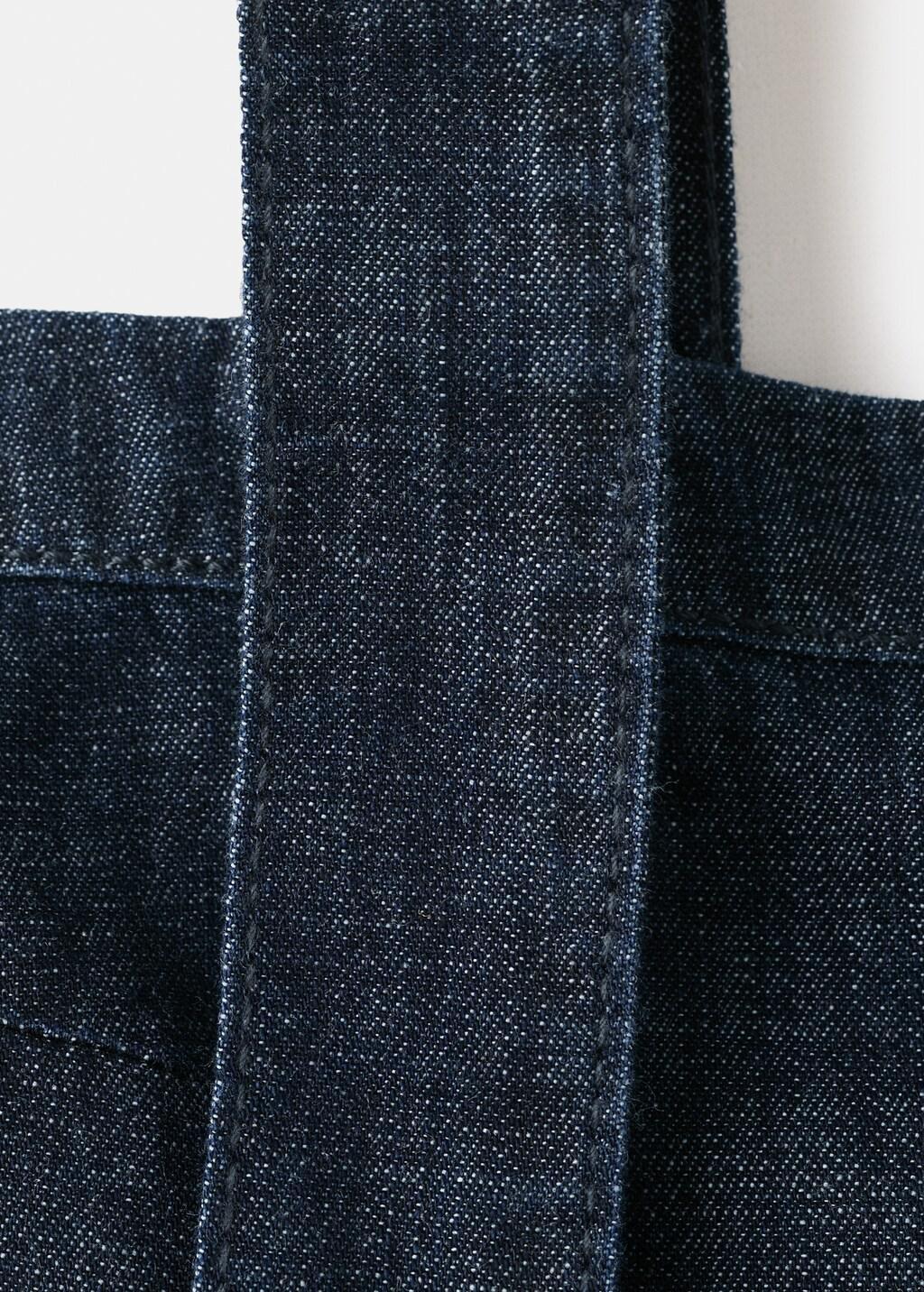 Blue Strapless Denim Top, 0201_TS, large image number 1