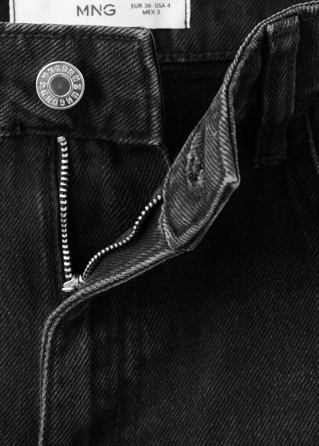 Grey Danila High-Waisted Wide-Leg Jeans, 0201_TN, large image number 5