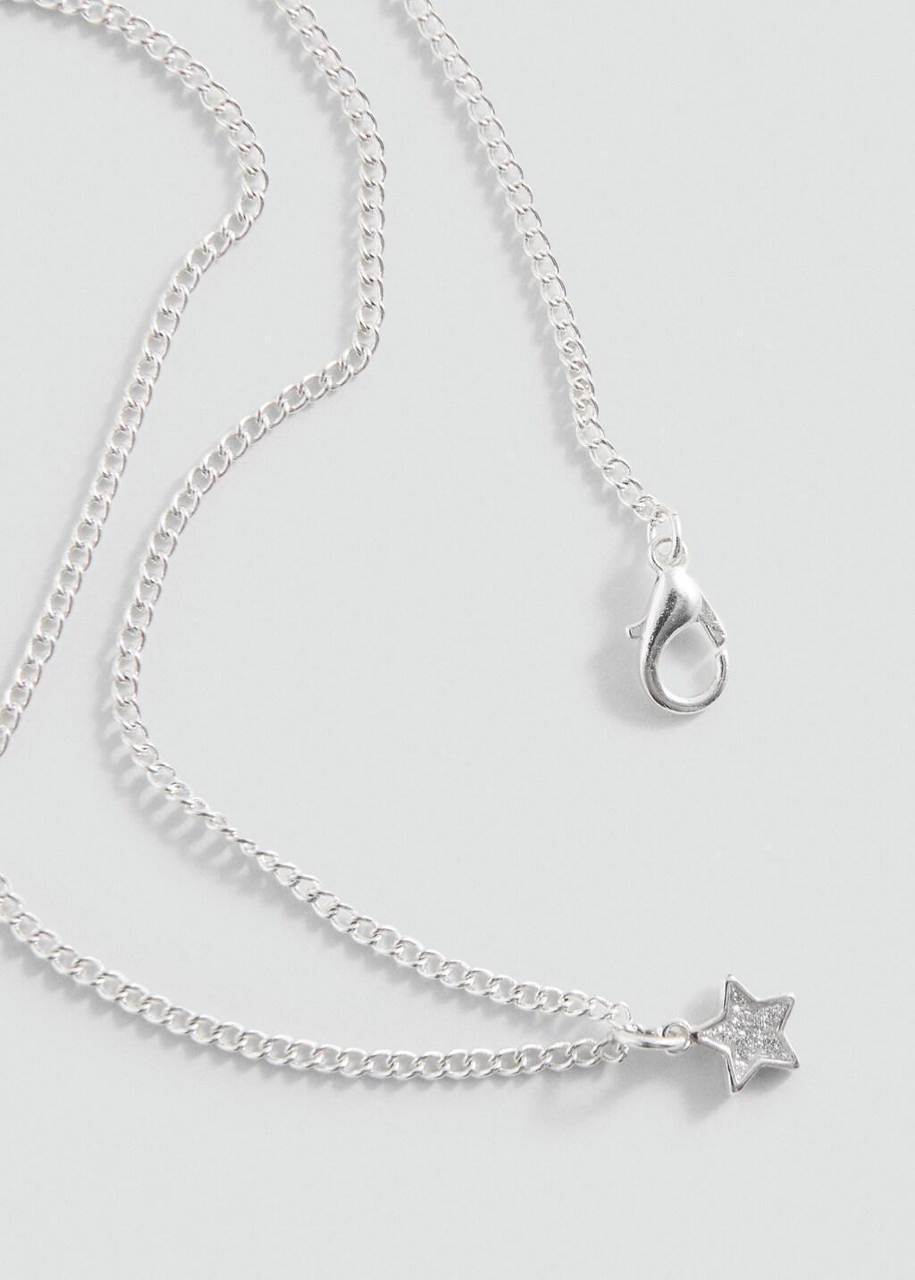 SILVER Pack of choker, earrings and ring, Kids Girl, Silver, large image number 1