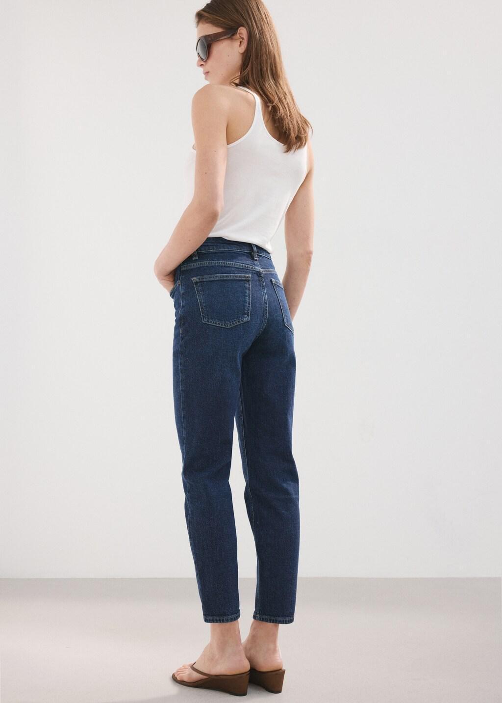 Blue New mom Comfort High-Rise Jeans, 0201_TO, medium