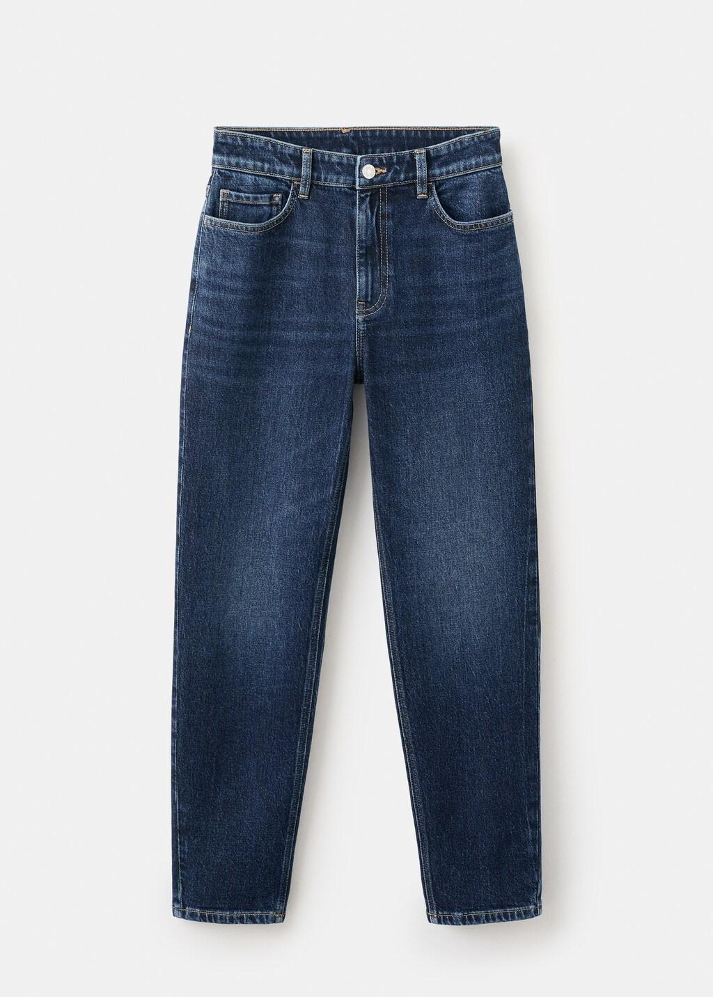 Blue New mom Comfort High-Rise Jeans, 0201_TO, large image number 8