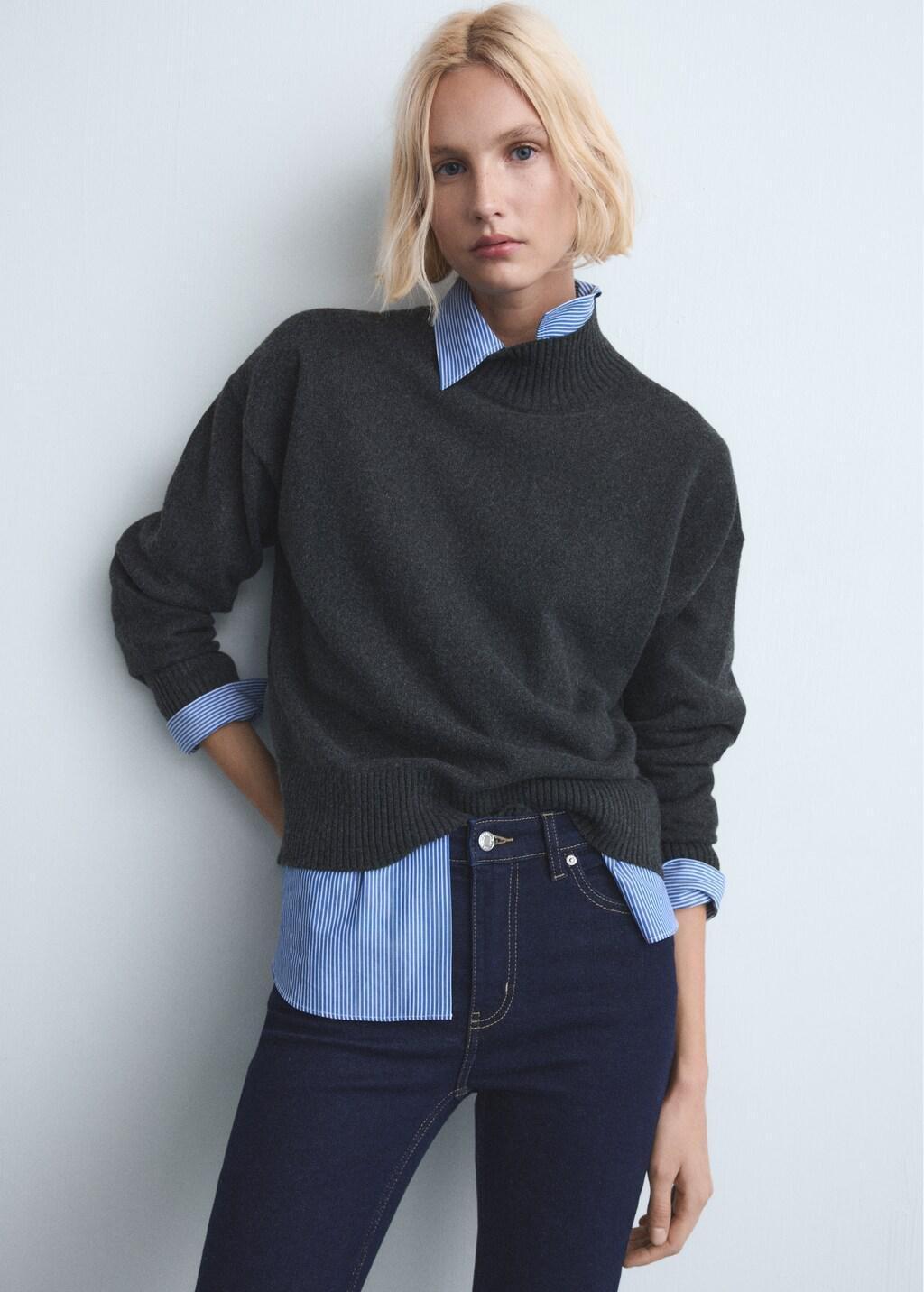 Blue Sienna Flared Cropped Jeans, Open Blue, large image number 4