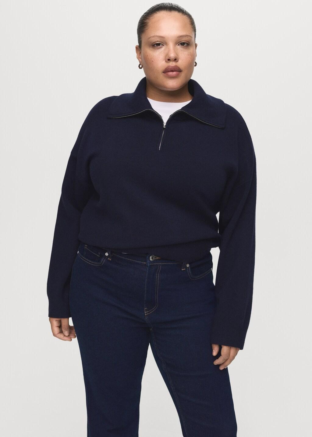 Blue Sienna Flared Cropped Jeans, Open Blue, large image number 6