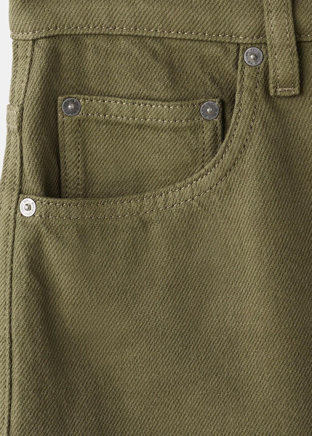 Khaki Low-Rise Balloon Jeans, Beige - Khaki, large image number 5