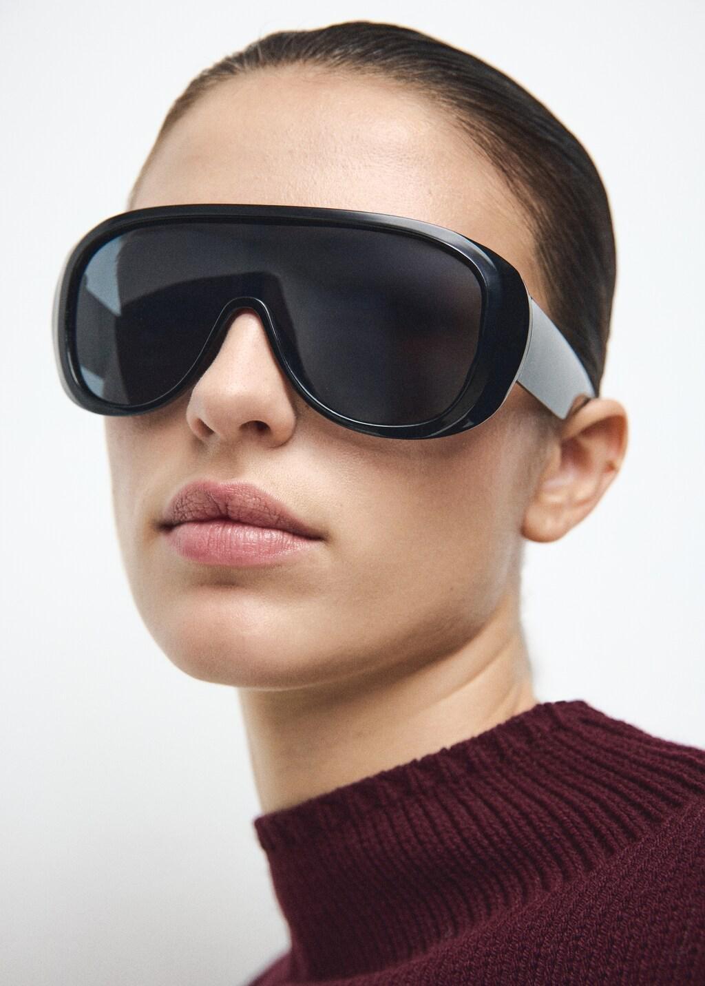 Knitted Sweater With Perkins Neck, Dark Red, large image number 4