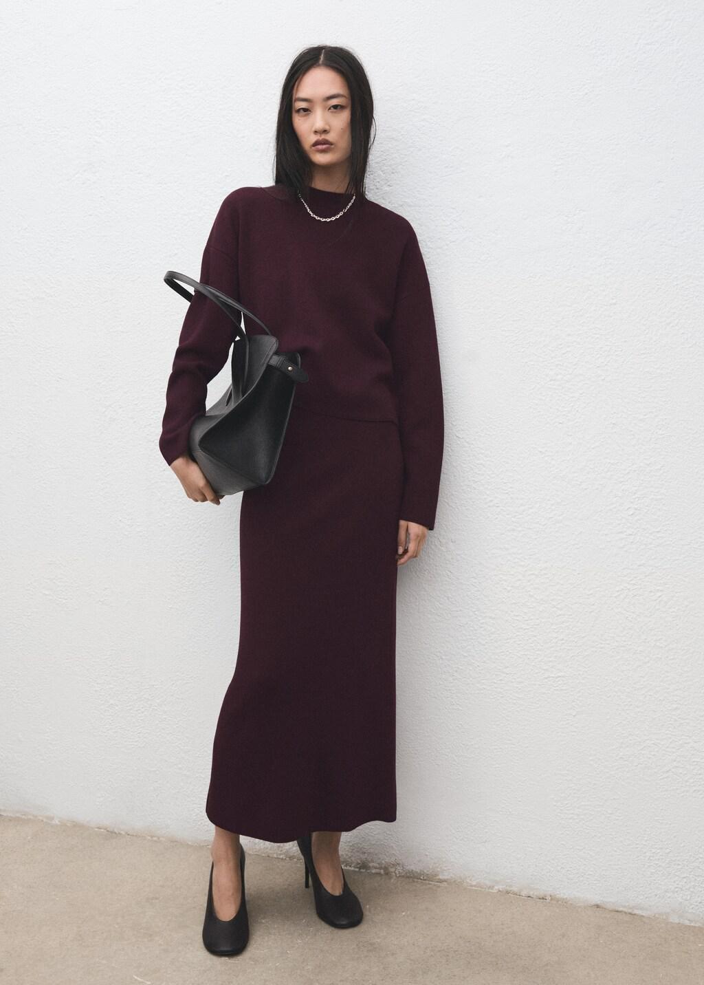 SWEATER TWINTOW, Dark Red, large image number 0