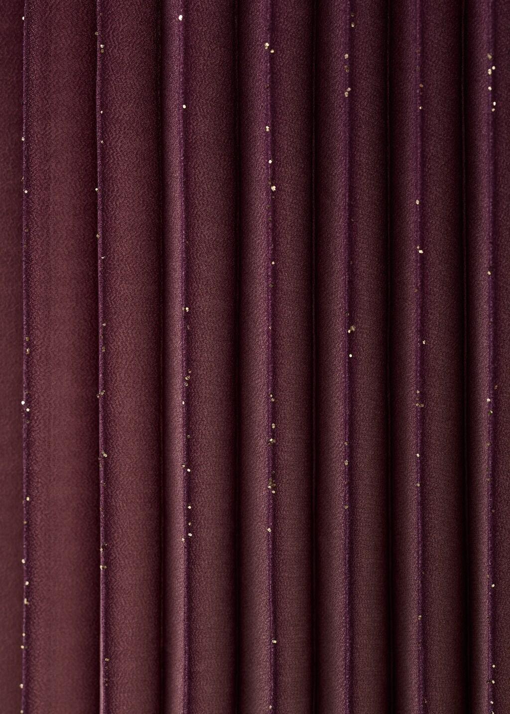 Purple Lt Pastel Pleated Halter Neck Dress, Light-Pastel Purple, large image number 1