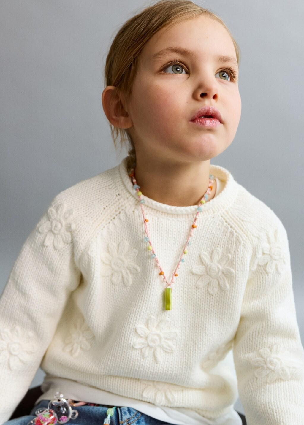 Pink Lt Pastel Combined Necklace Pack, Kids Girl, Light-Pastel Pink, medium