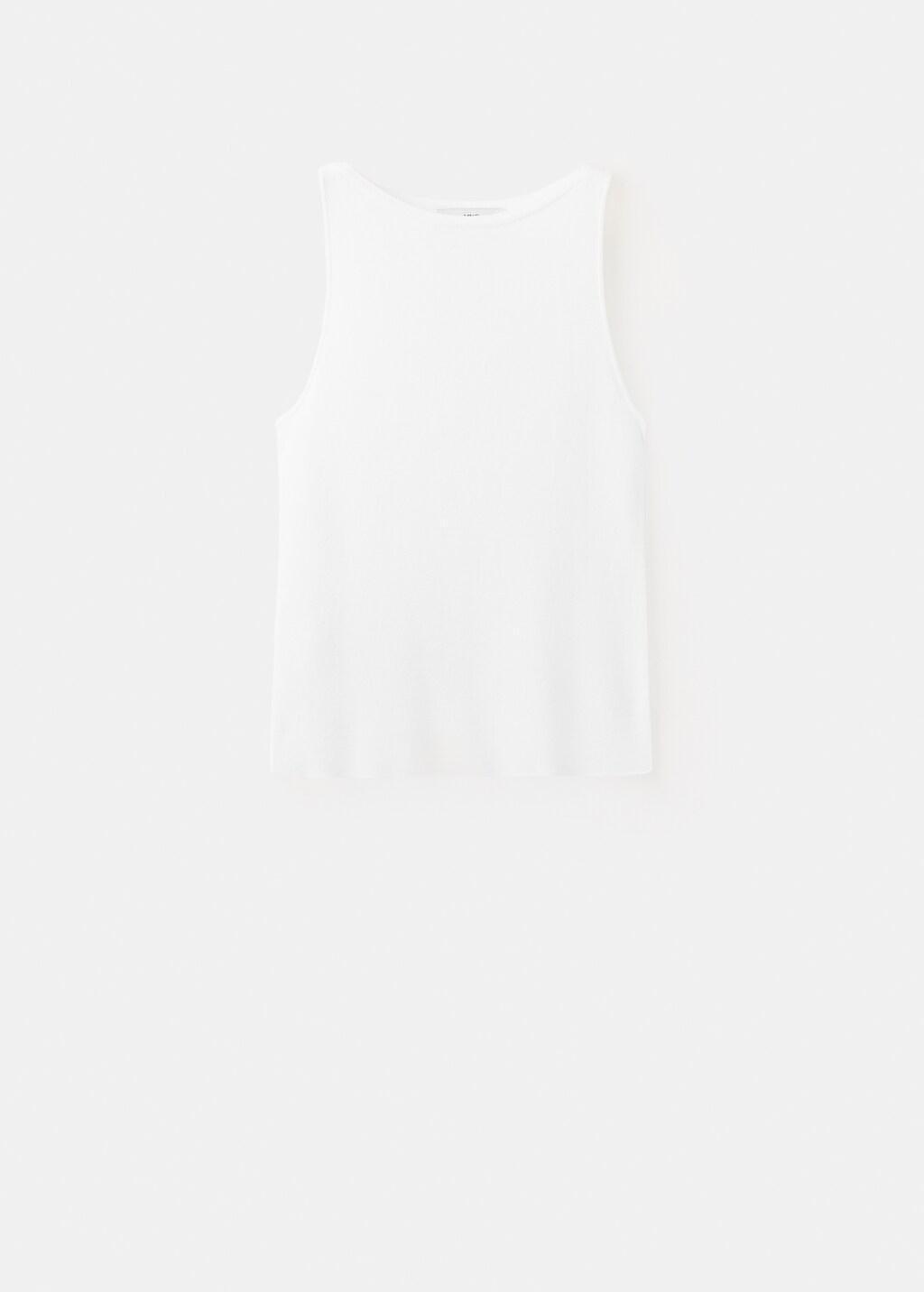 LIGHT BEIGE Fine-knit top, Light Beige, large image number 7