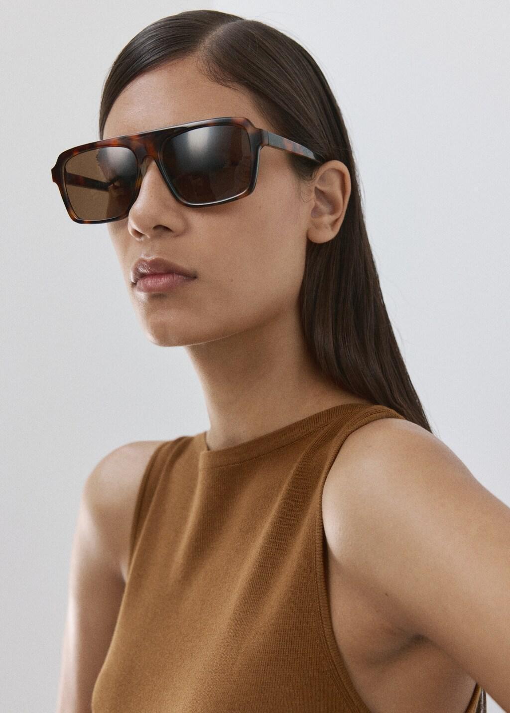 Brown Fine-Knit Top, Dark Brown, large image number 4