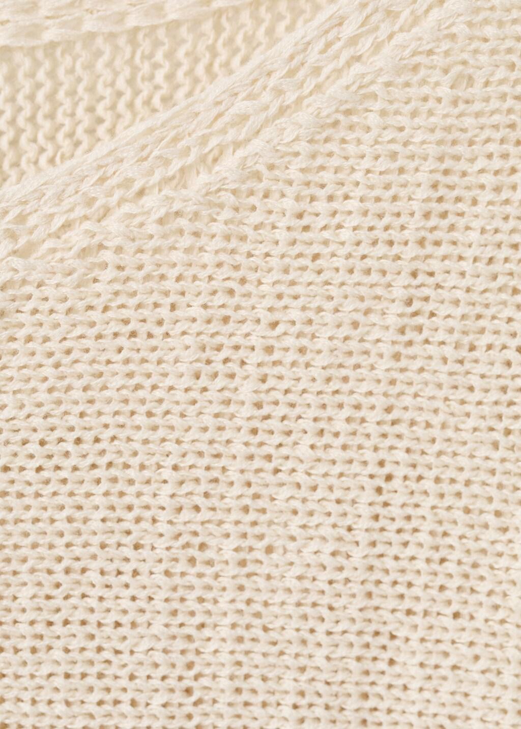 Brown Lt Pastel Long-Sleeve Knitted Sweater, Light Pastel Brown, medium