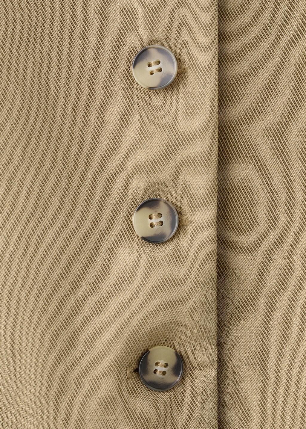 Khaki Lyocell Combined Jumpsuit, Beige - Khaki, medium