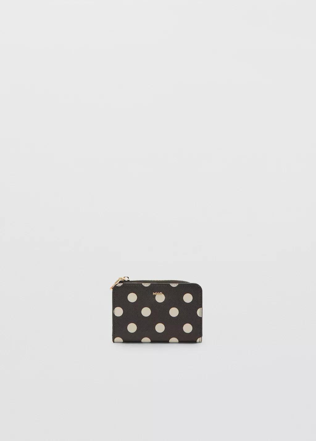 Brown Small Polka Dot Purse, 0201_32, large image number 3