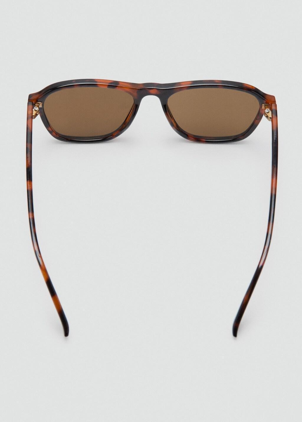 Brown Resin Frame Sunglasses, Dark Brown, medium