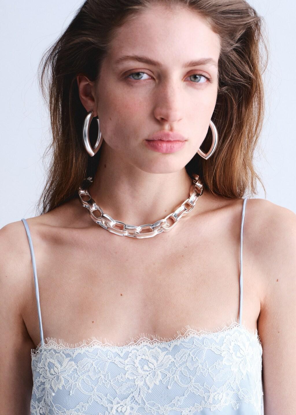 Blue Lt Pastel Lace Camisole Dress, Light-Pastel Blue, large image number 6