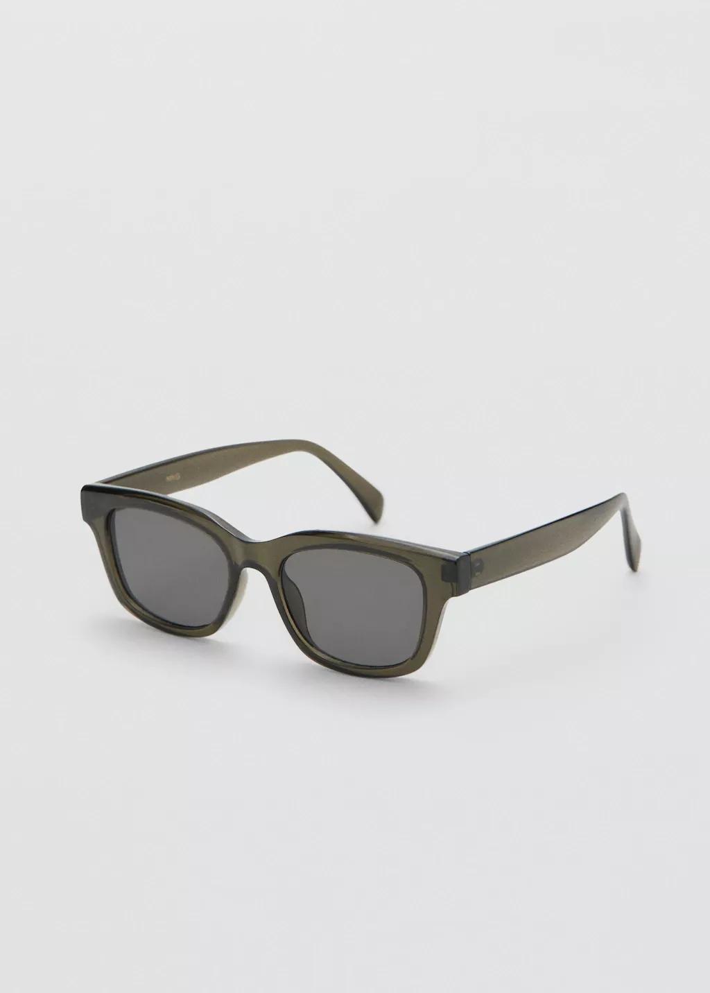 Green Resin Frame Sunglasses, 0201_43, large image number 0