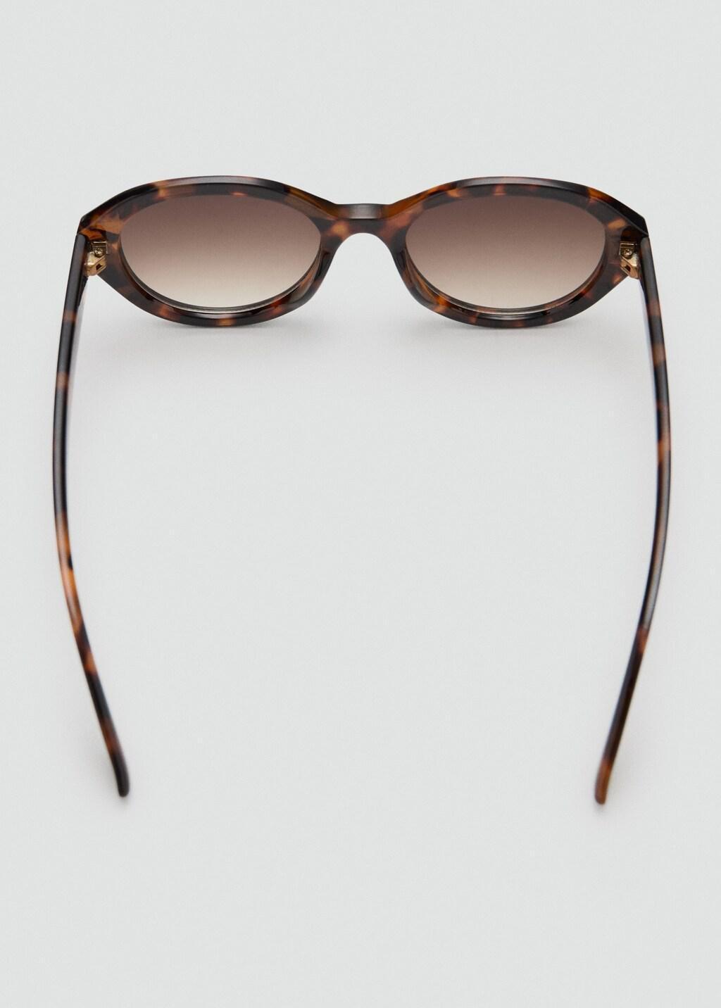 Brown Resin Frame Sunglasses, Dark Brown, large image number 1