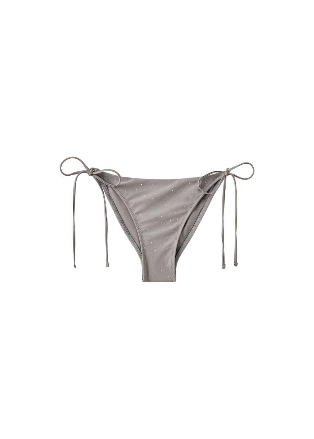 Grey Cheeky Strass Bikini Knickers, 0201_92, large image number 6