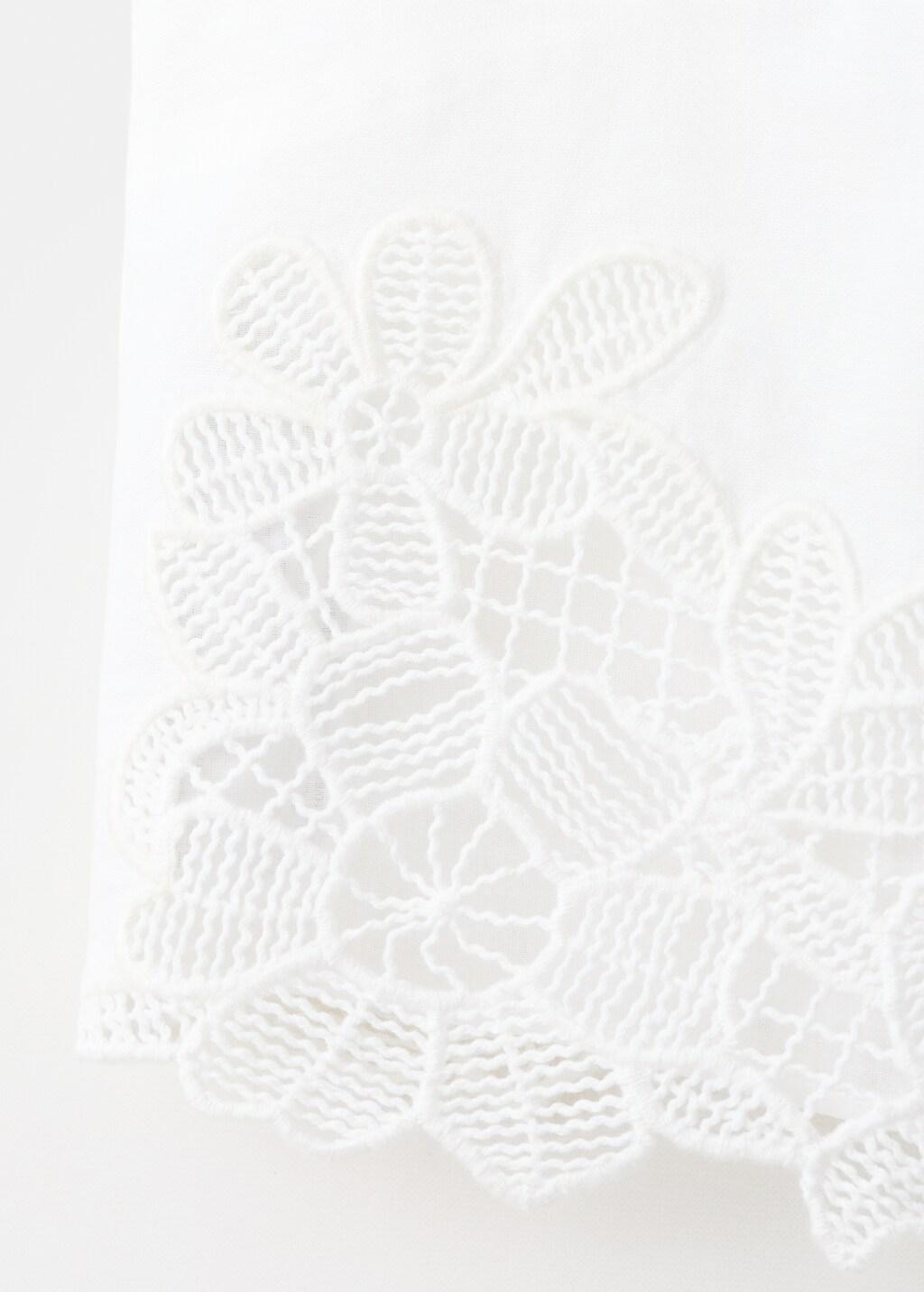 White Embroidered Broderie Anglaise Top, 0201_02, large image number 1