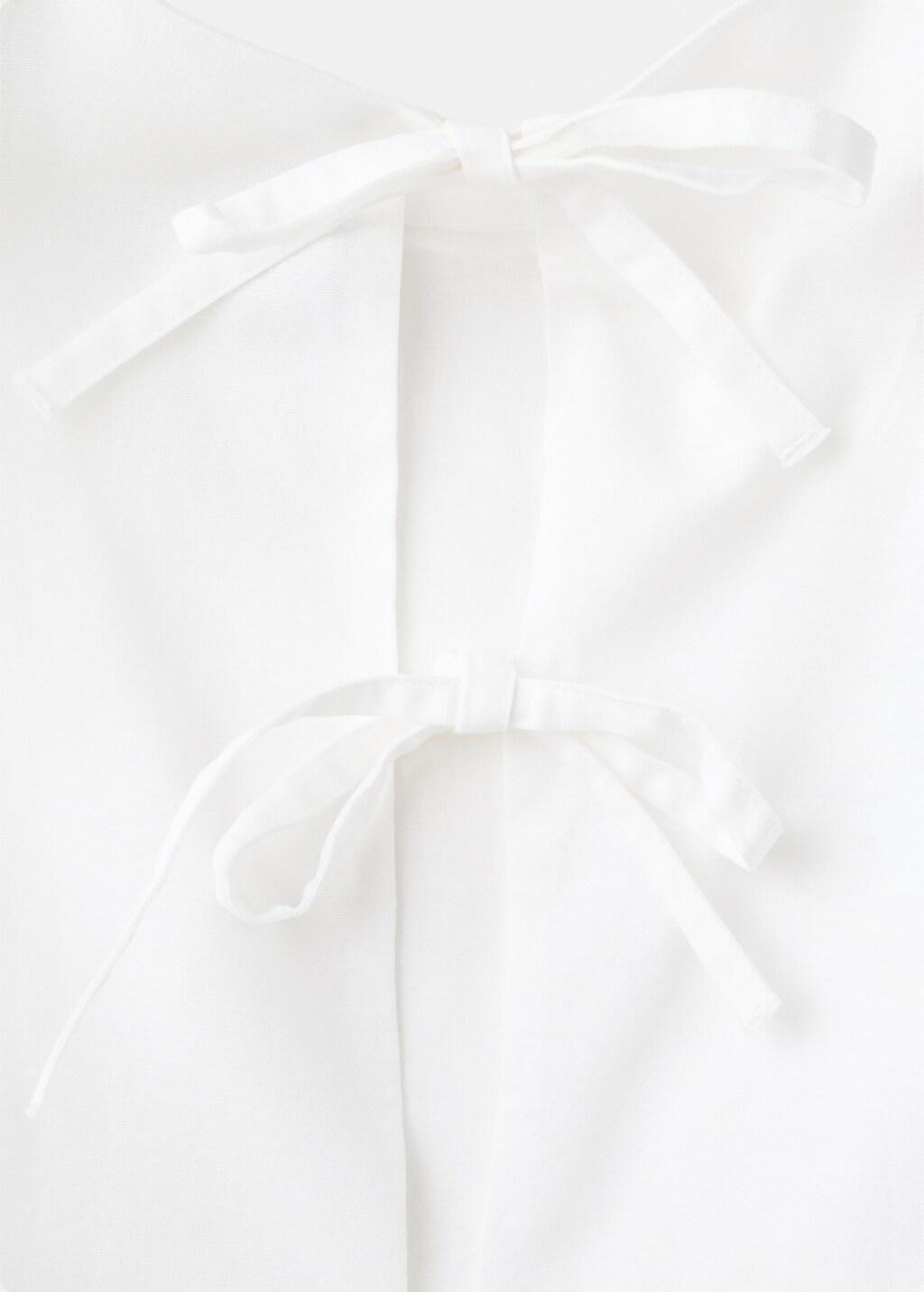 White Embroidered Broderie Anglaise Top, 0201_02, large image number 5