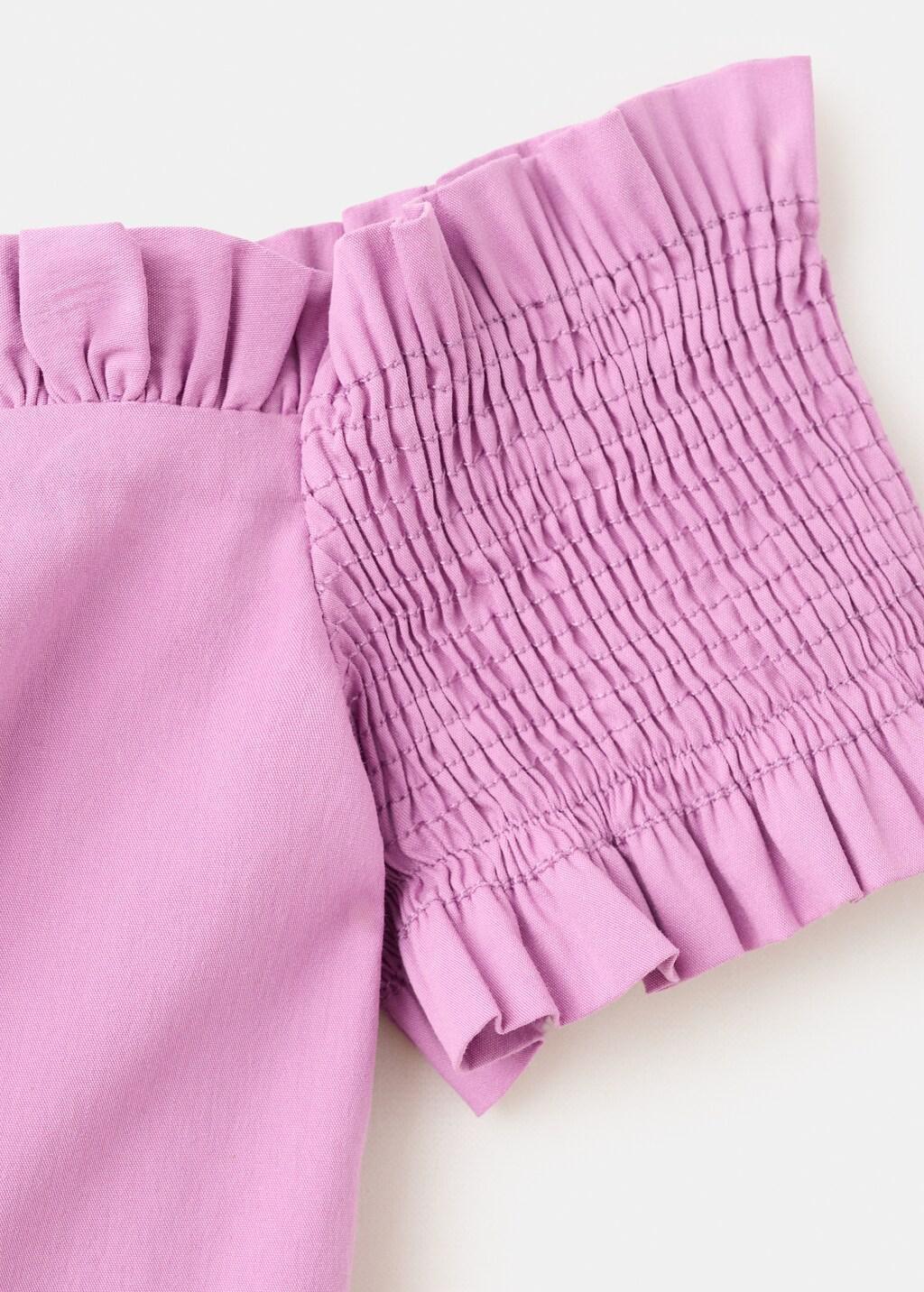 Pink Ruffle Detail Top, 0201_81, large image number 4
