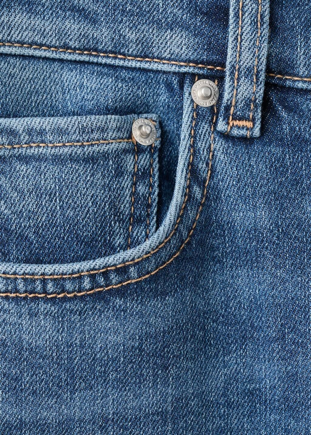 Blue Low-Rise Skinny Jeans, 0201_TM, large image number 5