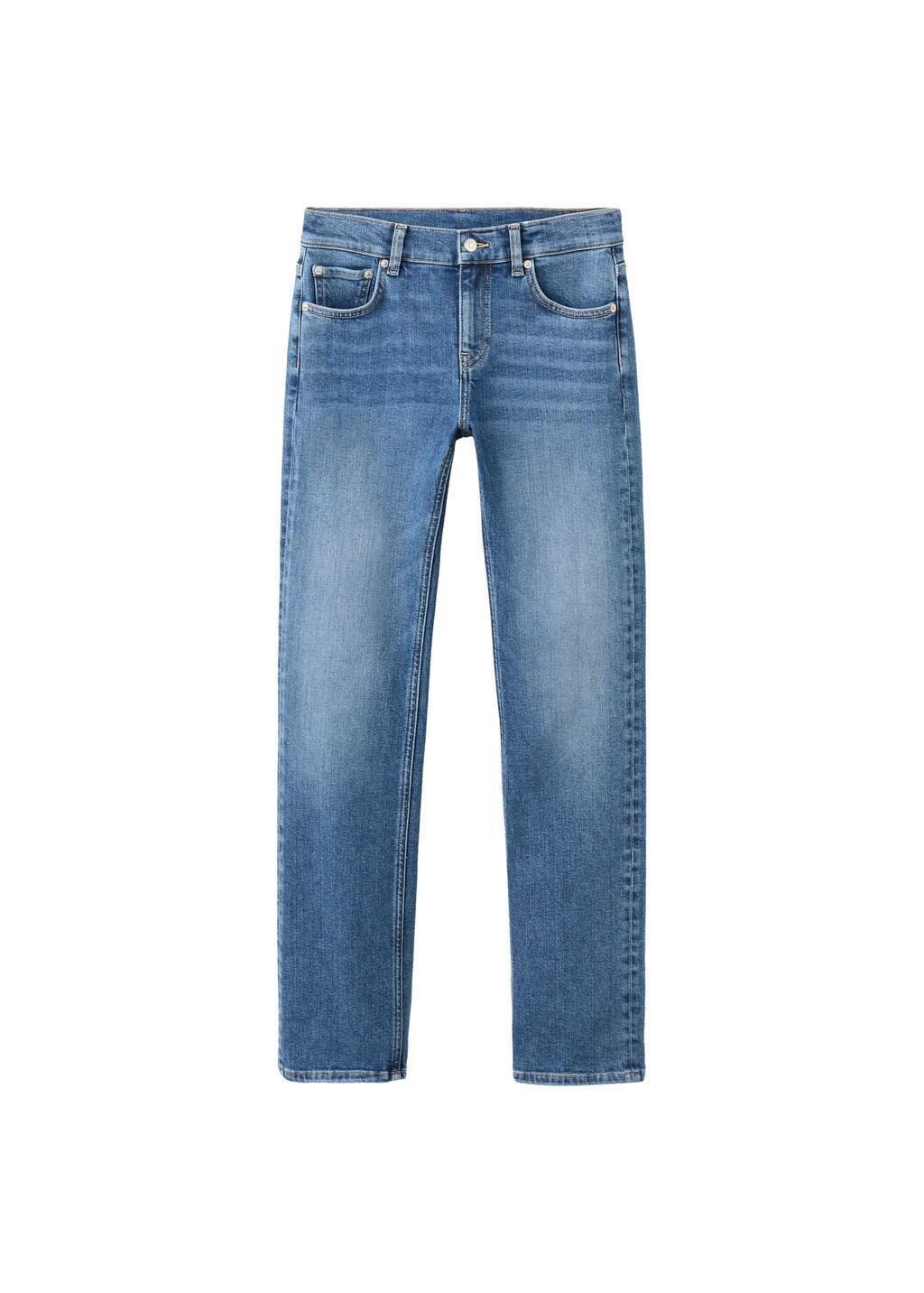 Blue Low-Rise Skinny Jeans, 0201_TM, large image number 6